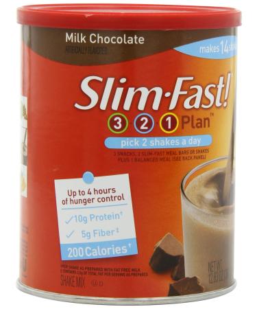 Slimfast Powder Milk Chocolate 12.83 oz