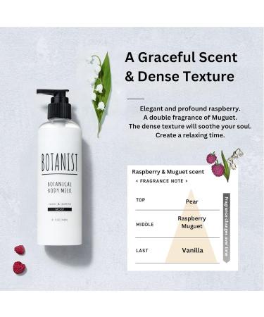 Buy Botanist Moisturizing Body Lotion - Natural & Organic Japanese Skin Care for Sensitive Dry Skin | Cassis & Jasmine 8.1 Fl Oz | International Shipping Available - Buy Online on GoSupps.com