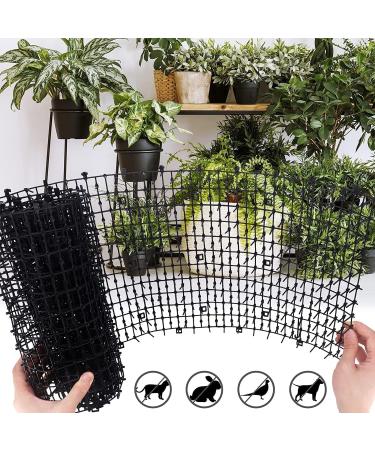 Cat Scat Spike Mat Pet Deterrent Spikes Prickle Mat with 8 Garden Staples for Garden Porch Home - Stop Dog Digging/Keep Cat Away (79" x 12") - Buy Online on GoSupps.com