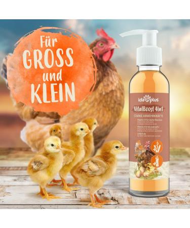 Ida Plus Vitalboost 4in1 200 ml - Premium Vitamin Concentrate for Strong Immune System & Growth in Chickens Ducks & Poultry - Buy Online on GoSupps.com