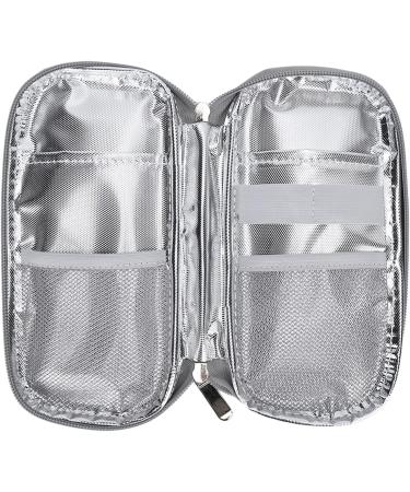 Insulin Cooler Travel Case | Lightweight Portable Medicine Cooling Bag - Blue - Buy Online on GoSupps.com
