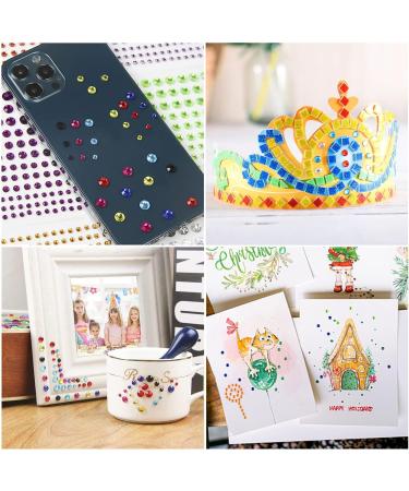 Self-Adhesive Glitter Stones - 2300+ Decorative Stones for Face Makeup Nail Art & Kids Crafts | International Shipping - Buy Online on GoSupps.com