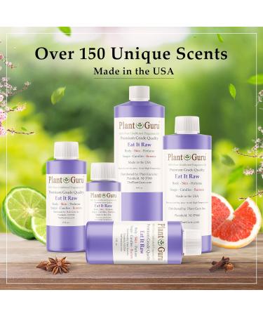 Buy Plant Guru Eat It Raw Fragrance Oil 8 fl. oz - Aromatherapy Scented Oil for DIY Soap Candles Bath Bombs & Reed Diffusers - International Shipping Available - Buy Online on GoSupps.com