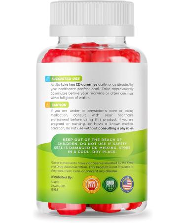 Alapor Healthy Keto Gummies - ACV Keto Gummy Bears Dietary Supplement 30 Days Supply - Buy Online on GoSupps.com