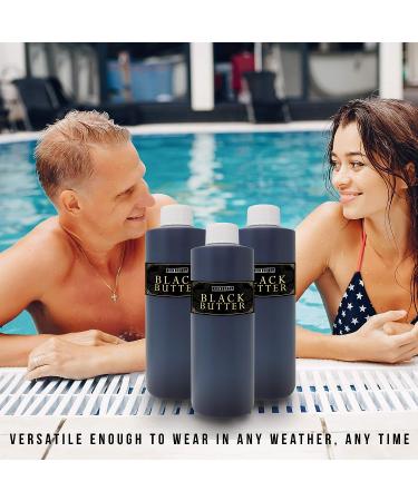 ONISAVINGS Black Butter Body Oil Scented Fragrance - 1oz White Cap Plastic Bottle - Buy Online on GoSupps.com