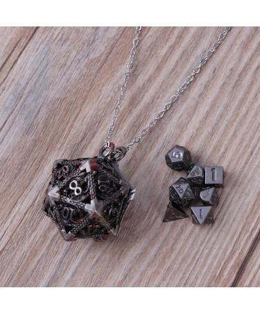 Buy OralGos Clavicle Chain - Handmade Antique Nickel Red Cube Pendant Jewelry for Women & Girls - Adjustable Unisex Accessory - Buy Online on GoSupps.com
