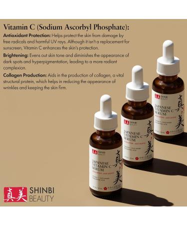 Japanese Vitamin C Serum with Rice Water & Hyaluronic Acid | Anti-Aging J-Beauty Skincare - 1oz - Buy Online on GoSupps.com