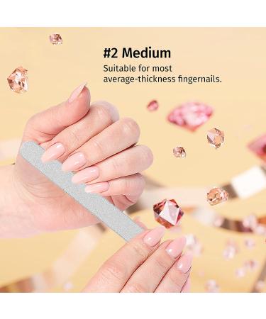 Diamancel Luxury Diamond Nail File - Medium Grit for Average Thickness Fingernails - Buy Online on GoSupps.com