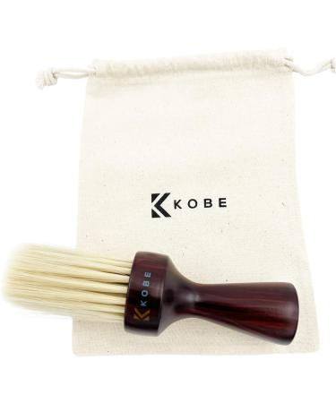 Kobe Professional Hairdressing Morgan Neck Brush - Barber Accessories - Soft Salon Neck Brush For Cutting Cleaning & Removing Stray Hairs - for Hairdressers & Barbers - Buy Online on GoSupps.com