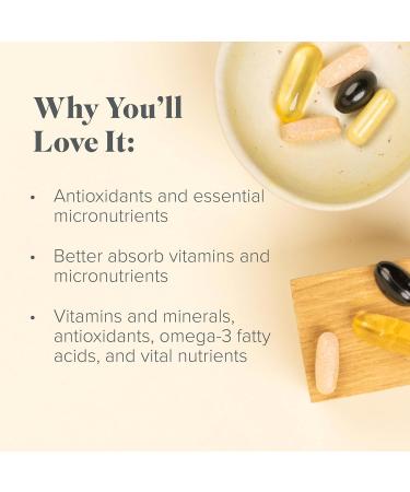 Complete Essentials Daily Pack for Women - Balanced Micronutrients for Optimal Women's Health & Performance - Antioxidants to Fight Oxidative Stress - Convenient Individual Packs - 30-Day Supply - Buy Online on GoSupps.com