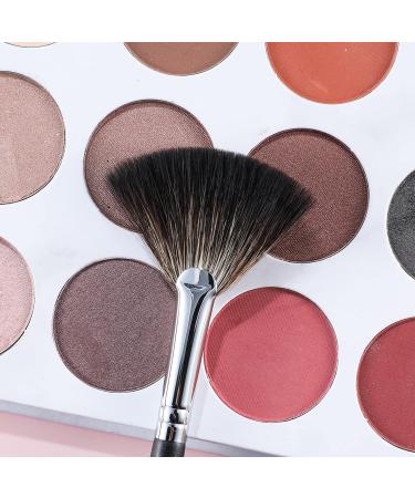 ENERGY Professional Fan Blush Brush for Powder Cream Contours - Natural Hair Soft Fluffy Makeup Brush M404 - Buy Online on GoSupps.com