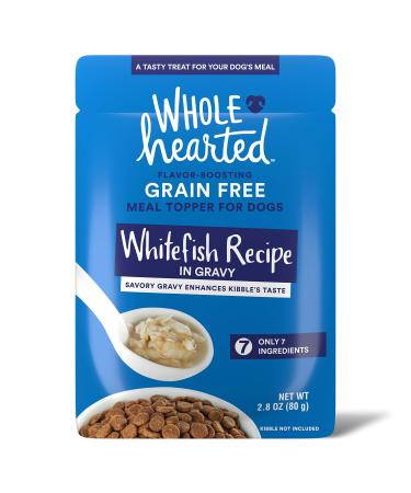 Petco Brand - WholeHearted Whitefish Recipe in Gravy Dog Meal Topper 1 Count (Pack of 1)