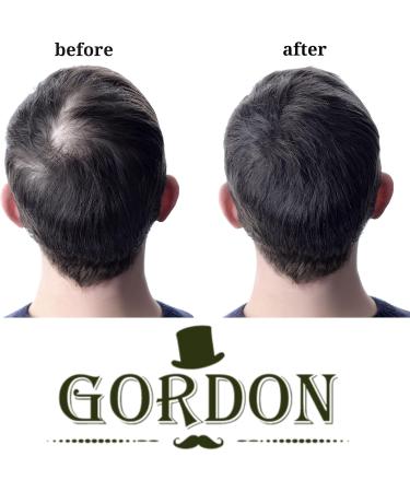Gordon Fibres capillaires Fibres paississantes (22 g) + recharge de 25 g dans un sachet refermable couverture instantan e pour cheveux clairsem s (ch taignier fonc marron fonc ) - Buy Online on GoSupps.com