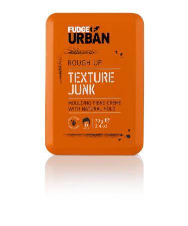 Fudge Urban Texture Junk Texturizing Hair Cream Flexible Medium Hold Hair Styling Product Mouldable Clay with Natural Hold Hair Cream for Men 70 g