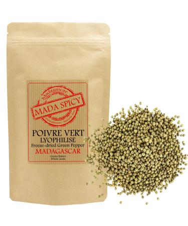 Freeze-dried green pepper from Madagascar 18gr "Sustainable Agriculture" food zip bag.