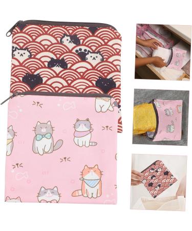 Frcolor 2-Piece Toilet Paper Storage Holder & Hygiene Bag - Multifunctional Tampon Organizer for Women's Period Products - Buy Online on GoSupps.com