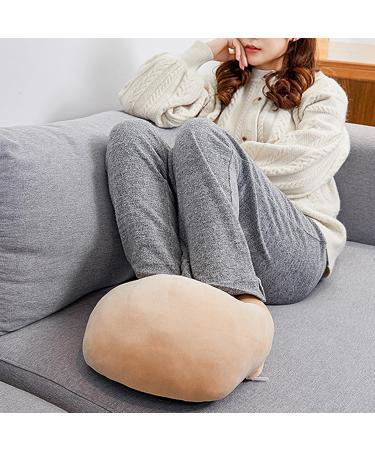 Buy Tita-Dong USB Foot Warmer - Plush Heating Cushion for Men & Women - Washable Electrical Ideal for Home & Office (Gray) - Buy Online on GoSupps.com