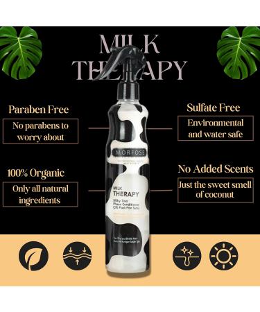 Morfose Milk Therapy Conditioner and Mask Set - Deep Conditioning Hair Treatment for Dry, Damaged Hair - Buy Online on GoSupps.com