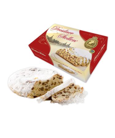 Original Dresden Christmas Stollen 1000g (1Kg) - in a gift box from LEBKUCHEN WELT