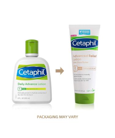 Cetaphil Advanced Relief Lotion 8 Ounce Pack of 2 - Buy Online on GoSupps.com