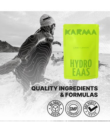 EAAs + Electrolytes Powder - 500mg Electrolyte Blend 4.8g Essential Amino Acids & 2g Creatine for Hydration & Muscle Recovery - 30 Servings Lime Lemon - Buy Online on GoSupps.com