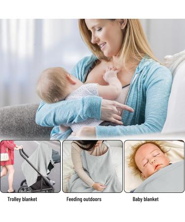 Shop Taozoey Breastfeeding Towel - Soft Breathable 100% Cotton Cloth for On-the-Go Moms | Perfect Musselin Nursing Cover - Buy Online on GoSupps.com