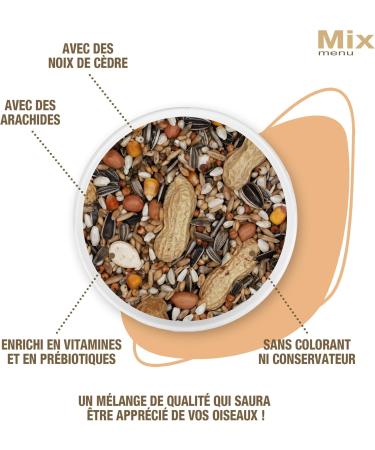 RIGA MIX Menu PARROTS 750G - Buy Online on GoSupps.com