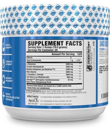 POWERBUILD Post Workout Recovery Supplement - Muscle Growth & Strength Boost - Creatine, Glutamine & More - Mixed Berry Blast 13.76 Oz - Buy Online on GoSupps.com