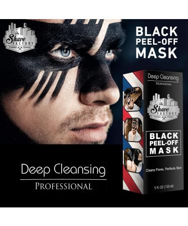 The Shave Factory Blackhead Remover Face Mask - 150g | Effective Skincare for Clear Skin - Buy Online on GoSupps.com
