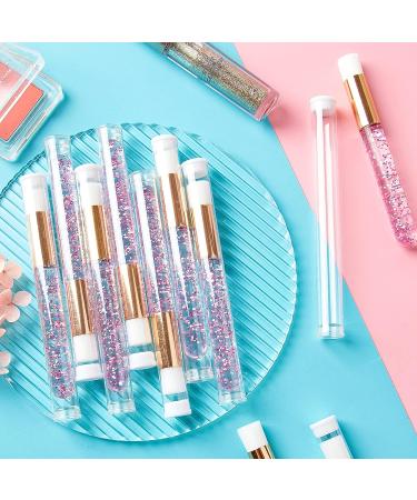 TUZAZO 40 Pieces Pink Lash Shampoo Brushes Set - Crystal Eyelash Extension Cleanser Brushes with Travel Tubes - Facial Cleansing Brush Set - Buy Online on GoSupps.com