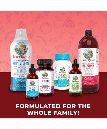 MaryRuth Organics Probiotic Gummies - USDA Organic Digestive & Gut Health Supplement for Adults - Immune Support - Vegan & Non-GMO - 60 Count - Buy Online on GoSupps.com