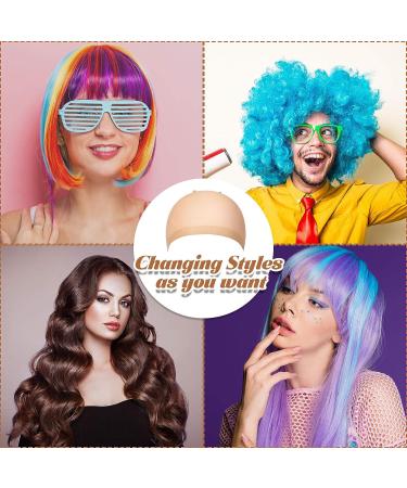100 Pieces Elastic Wig Caps for Wigs - Beige and Nude Nylon Stocking Caps - Buy Online on GoSupps.com
