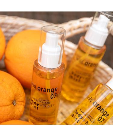 Liliya's Aroma Aromatherapy Wild Orange 07 Natural Perfume Mist for Body & Hair Botanical Perfume made of Orange & Neroli Essential Oils Tropical Brazilian Scent 4 oz - Buy Online on GoSupps.com