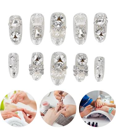 Women Fake Nail 5 Different Sizes Stylish False Nail Easy To Trim Exquisite for Girlfriends for Costume Ball - Buy Online on GoSupps.com