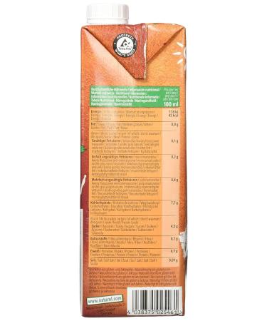 Buy Natumi Gluten Free Unsweetened Oat Drink - Organic Vegan Milk Substitute 1 L (Pack of 10) - International Shipping Available - Buy Online on GoSupps.com