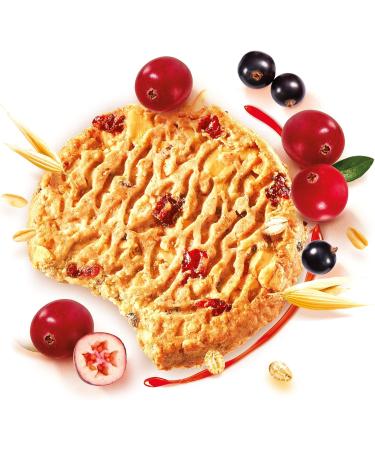 Gerbl BIO Red Fruit Breakfast Biscuit - Reduced in Sugars - High in Fiber - 1 Box 132 g (3 Bags of 3 Biscuits) - Buy Online on GoSupps.com