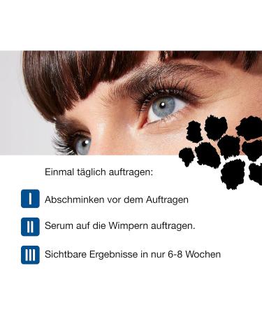  evoeye evoeye eyelash formula 2.0 eyelash serum eyelash booster made in Germany (1 ml) - Buy Online on GoSupps.com