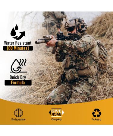 Buy Warrior Sunscreen SPF 30 Lotion - Water & Sweat Resistant TSA Compliant Biodegradable Broad Spectrum Sunscreen (3 Oz) for International Shipping - Buy Online on GoSupps.com