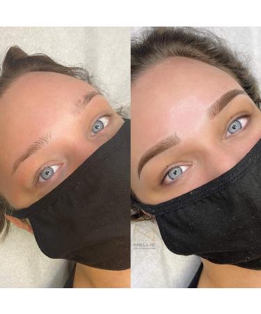 M Brow Semi Cream Pigment for Eyebrows - Chocolate 15ml - Professional Grade for Powder Brows - Manual & Machine Use - Medical Grade - Buy Online on GoSupps.com