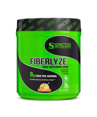 Species Nutrition Fiberlyze Psyllium Husk Fiber Supplement 30 Servings Mango 12.64 Oz - Buy Online on GoSupps.com