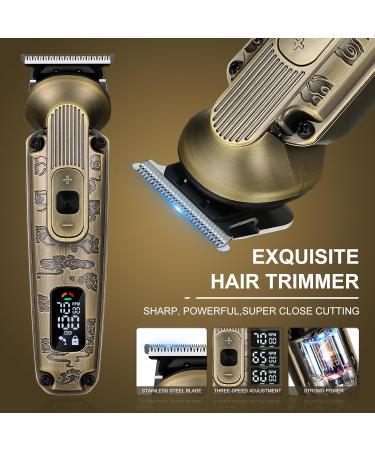 Scttomon Hair clipper set beard and hair clipper Foil Shave for Men Bart Trimmer - Buy Online on GoSupps.com