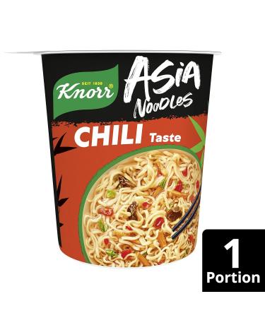 Buy Knorr Asia Noodles Chili Taste - Instant Deliciousness in 3 Minutes | 8 x 65g | International Shipping Available - Buy Online on GoSupps.com