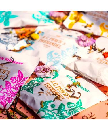 A.C.Perchs Green Lemon & Ginger Tea | Aromatic Chinese Green Tea | 25 Tea Bags Gift Box | Royal Tea Since 1835 - International Shipping Available - Buy Online on GoSupps.com