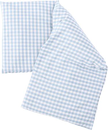 Buy Organic Cherry Stone Pillow 20x50cm | 3-Chamber Heat & Cold Therapy | Light Blue-White Grain Pillow - Buy Online on GoSupps.com