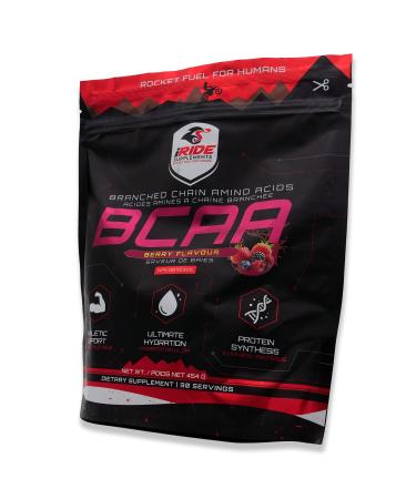 Branched Chain Amino Acids BCAA Protein Powder Berry Flavour - Ideal for Hydration Boosts Energy Enhanced Performance Endurance and Metabolism - Athlete Supports - 90 Servings