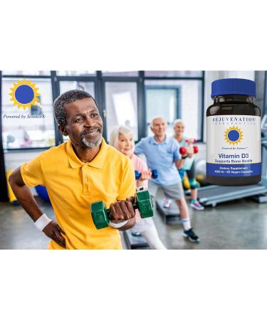 Rejuvenation Therapeutics Vitamin D3 4000IU Capsules - Promotes Bone Health (60 Count) - Buy Online on GoSupps.com