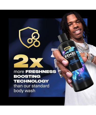 AXE Fine Fragrance Collection Body Wash For Men - Blue Lavender - 4 Count - 18 oz - Buy Online on GoSupps.com
