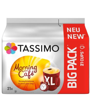 Buy Tassimo Capsules Morning Caf & Latte Macchiato - 105 Coffee Capsules Bundle | International Shipping Available - Buy Online on GoSupps.com