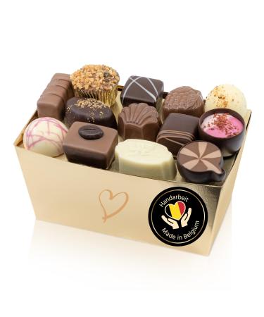 Epralinchen Hand -processed Belgian luxury chocolates - Premium Pralines Edition 1 000g without alcohol - Delicious chocolate made in Belgium - Praline mixture Premium without alcohol 1 kg (2x 500 g)