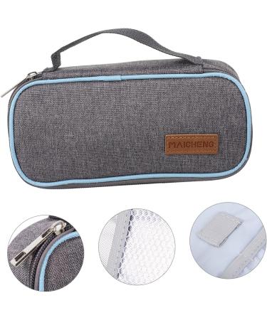 Healeved Portable Cooler 1pc Insulin Cooler Box Cooler Bag Ice Bag Portable Bag Cloth Blue Portable Protective Case Cooler Box Insulin Pen Cooler Blue 21X4.5X10cm - Buy Online on GoSupps.com